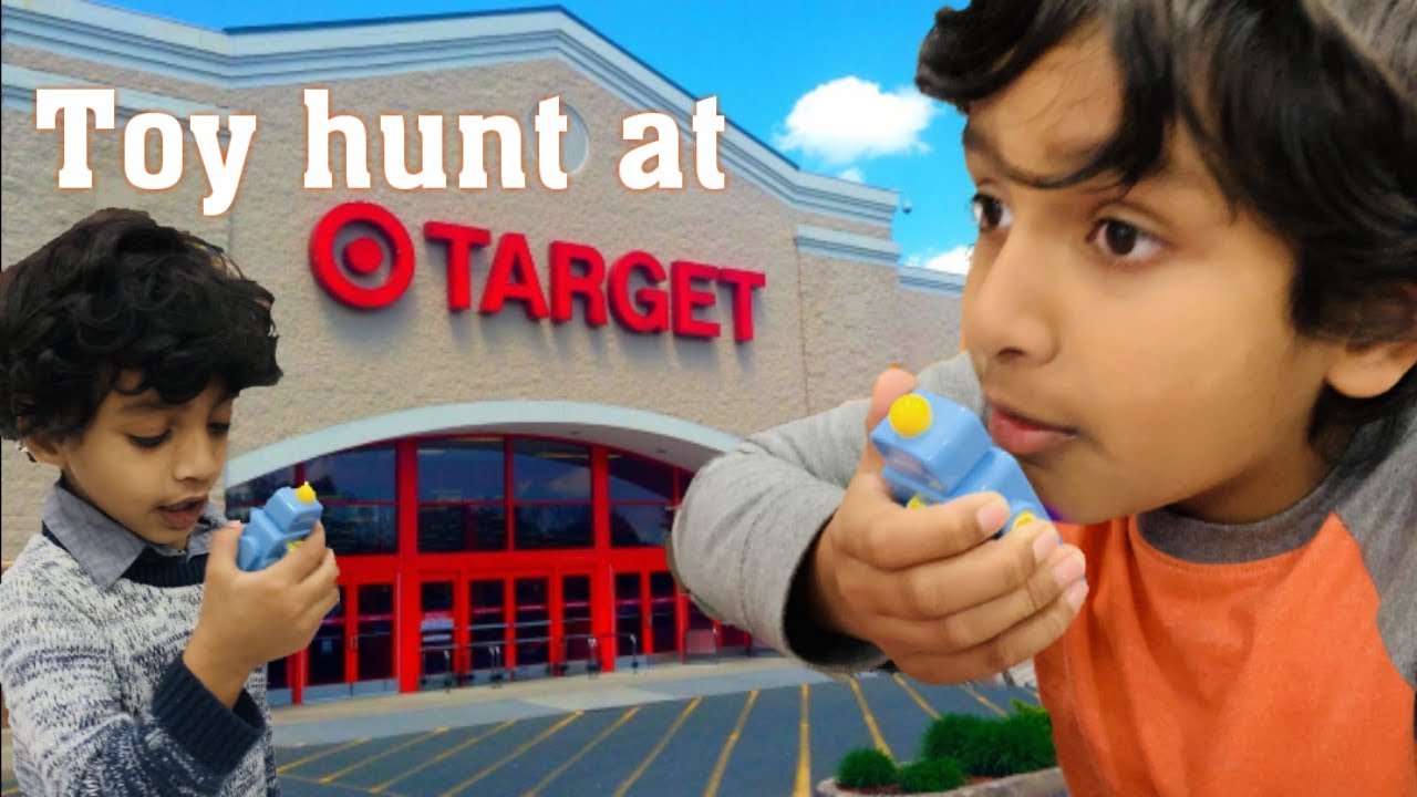 SECRET TOY HUNTING AT TARGET with RETEVIS toys!!!